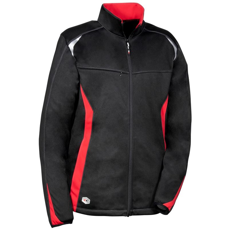 SUDADERA COFRA - GEDERN#NEGRO-ROJO