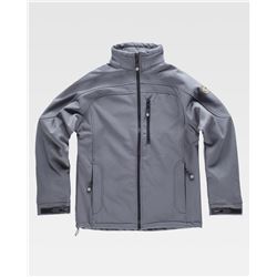 CHAQUETA WORKSHELL - S9010#GRIS